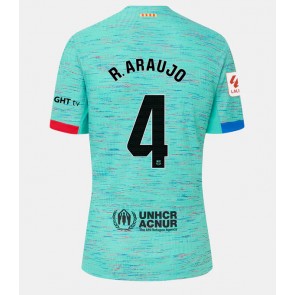 Barcelona Ronald Araujo #4 Replika Tredjetrøje Dame 2023-24 Kortærmet